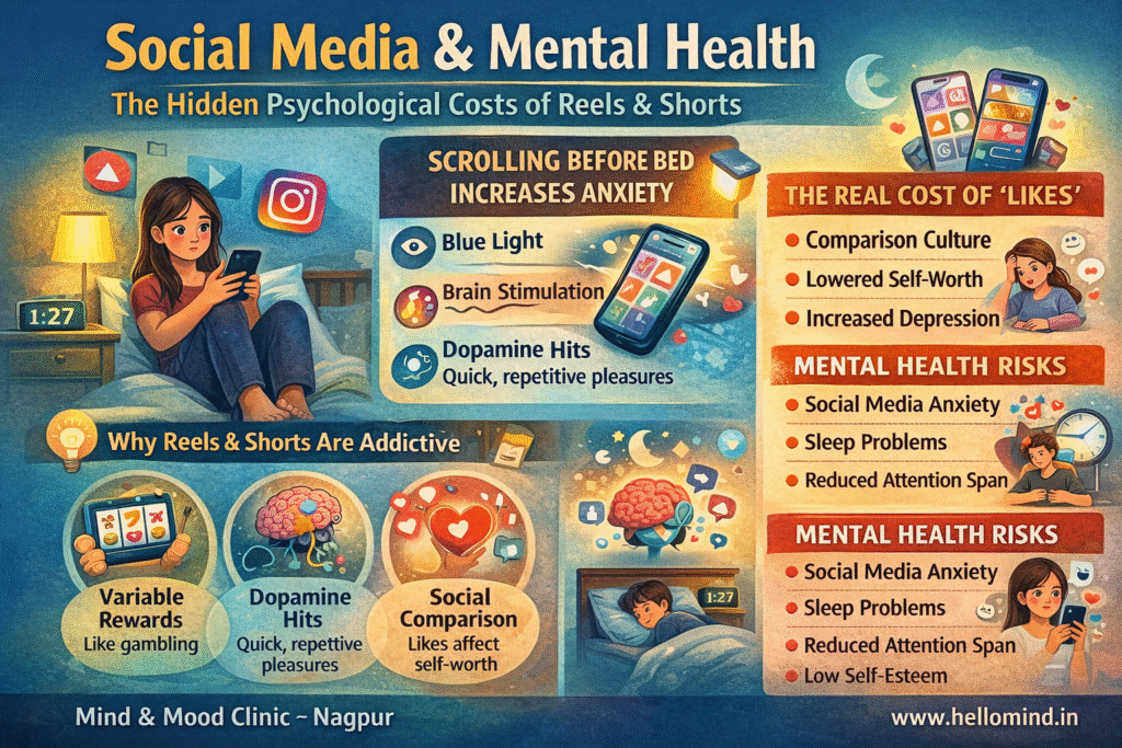 The Hidden Psychological Cost of Reels, Shorts, and Endless Scrolling