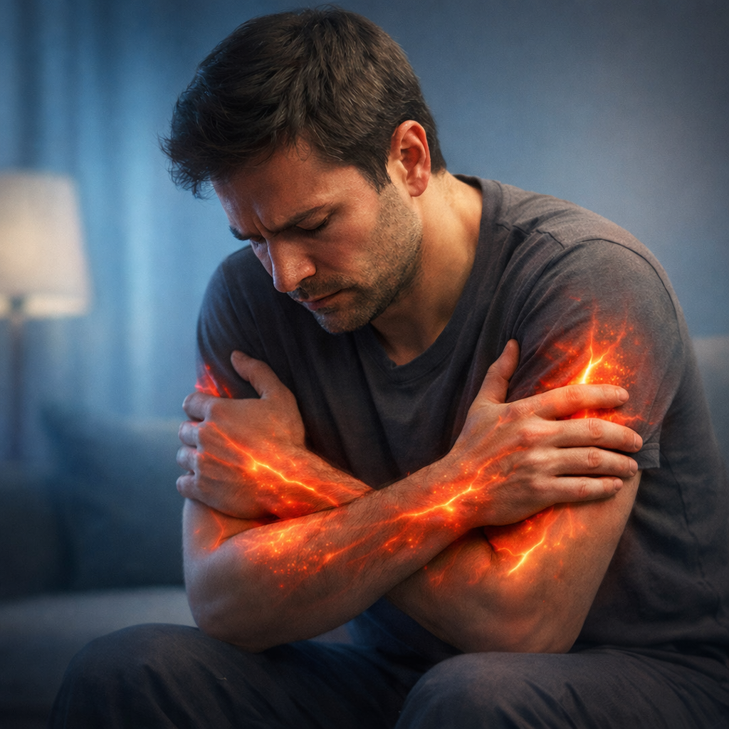 burning sensation anxiety